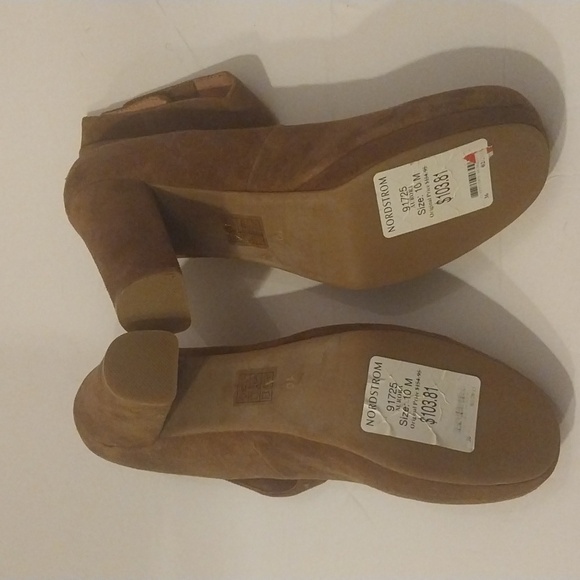 Jeffrey Campbell California Aurora Ibiza Last womens shoes size 10 brown suede - Picture 7 of 8